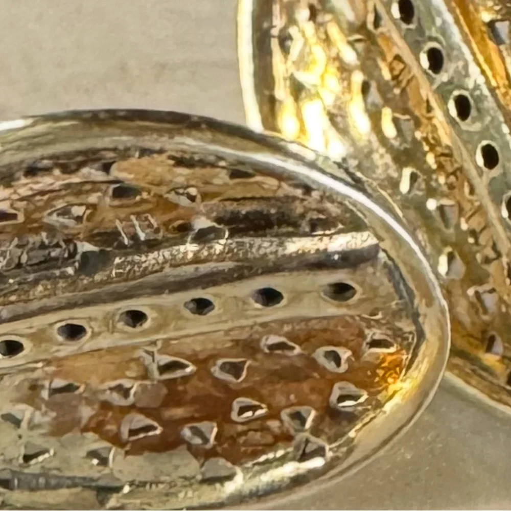 Annika Witt Marked Sterling Silver and Red Crystal Teardrop Earrings - Picture 4 of 4